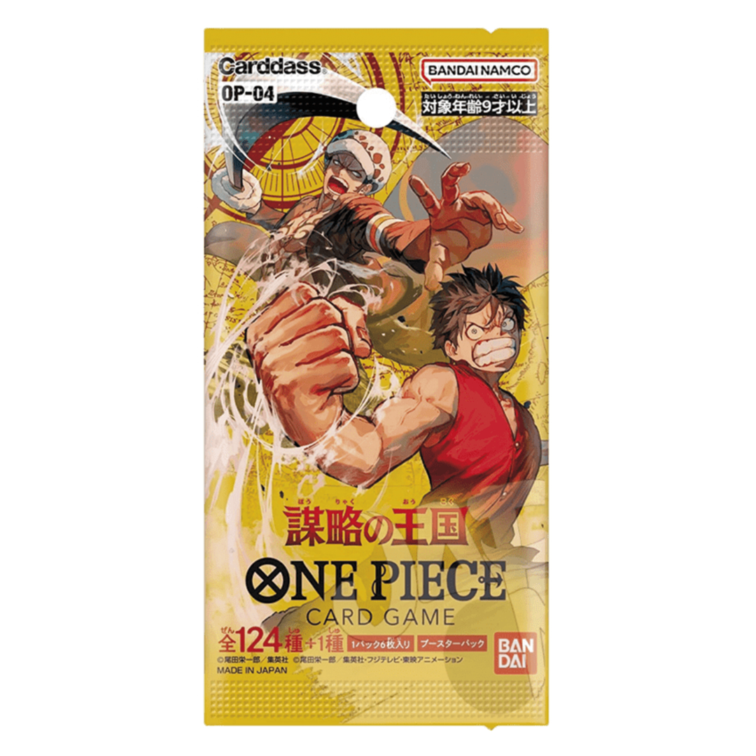Kingdoms Of Intrigue OP-04 Bustina Singola 6 Carte (JP)