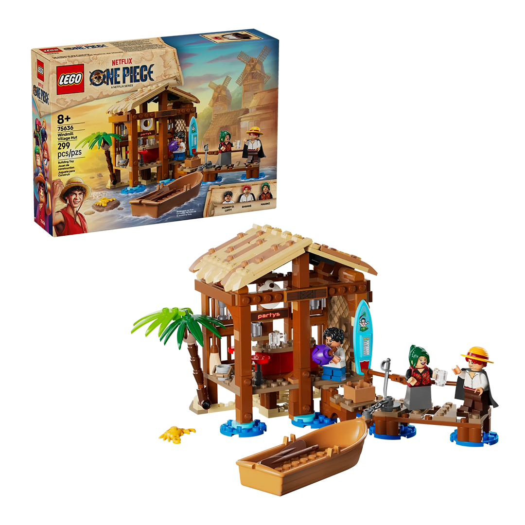 Lego One Piece La Capanna Del Villaggio Foosha