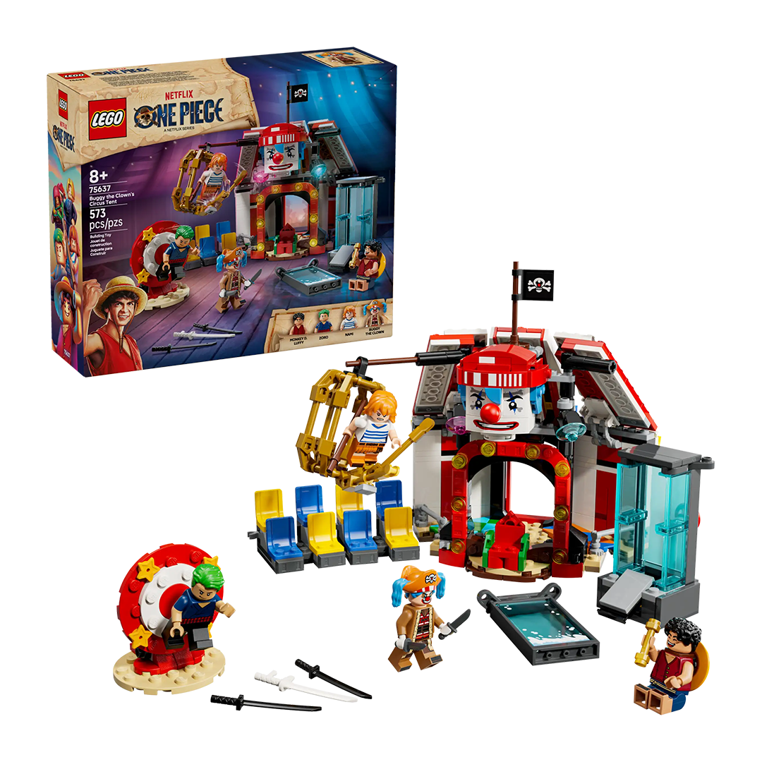 Lego One Piece La Tenda Del Circo Di Baggy Il Clown