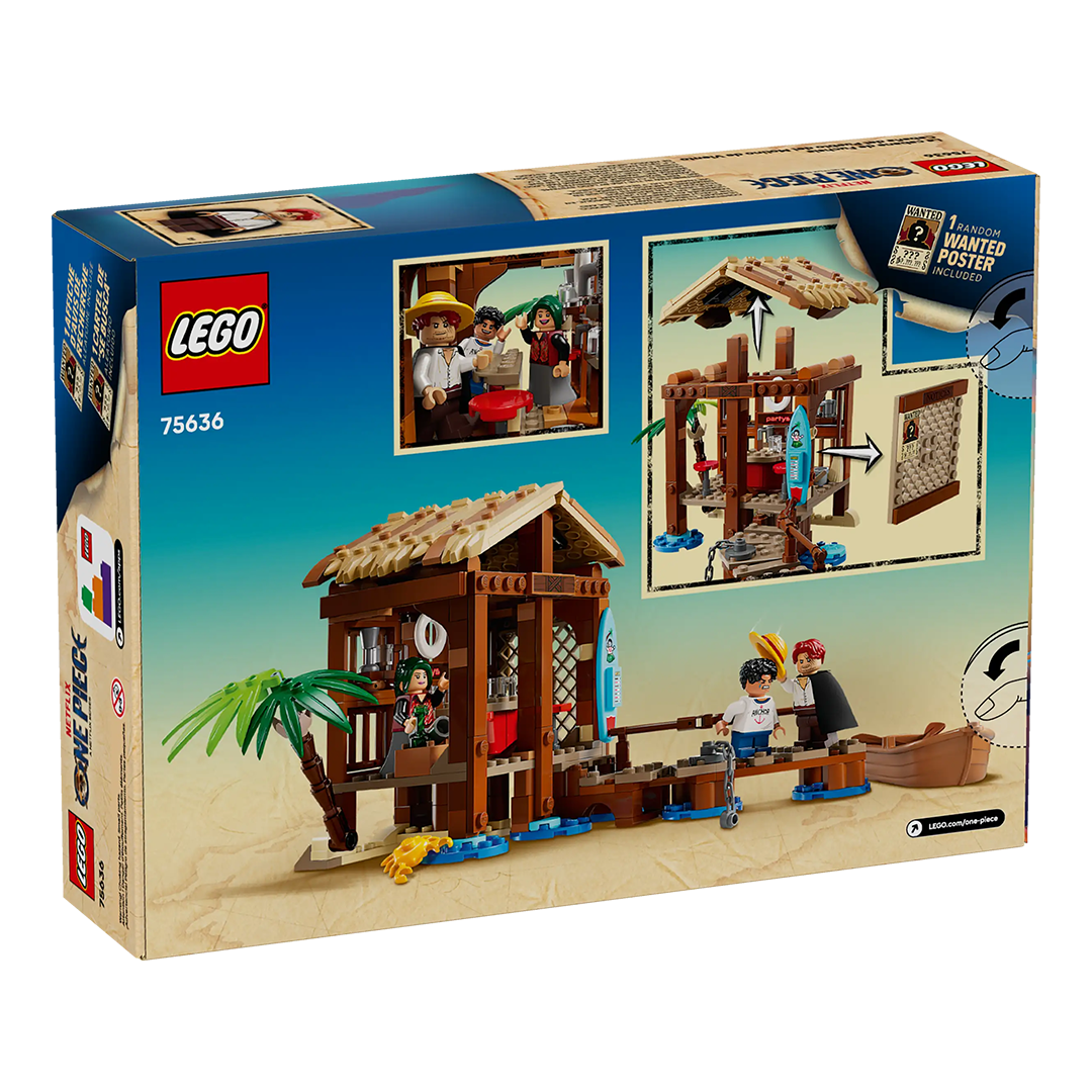 Lego One Piece La Capanna Del Villaggio Foosha