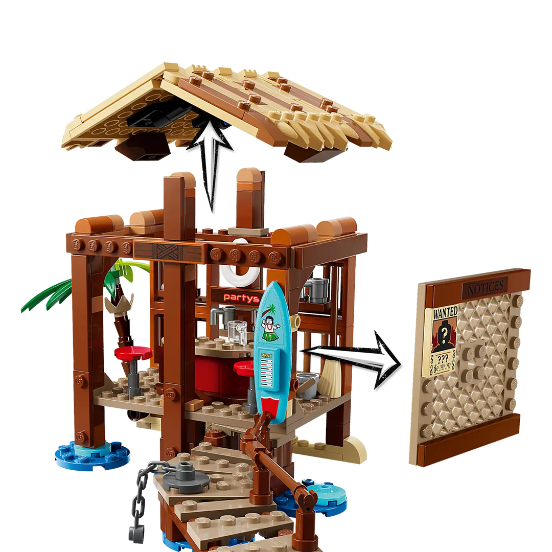 Lego One Piece La Capanna Del Villaggio Foosha