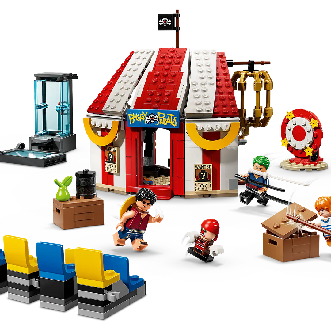 Lego One Piece La Tenda Del Circo Di Baggy Il Clown