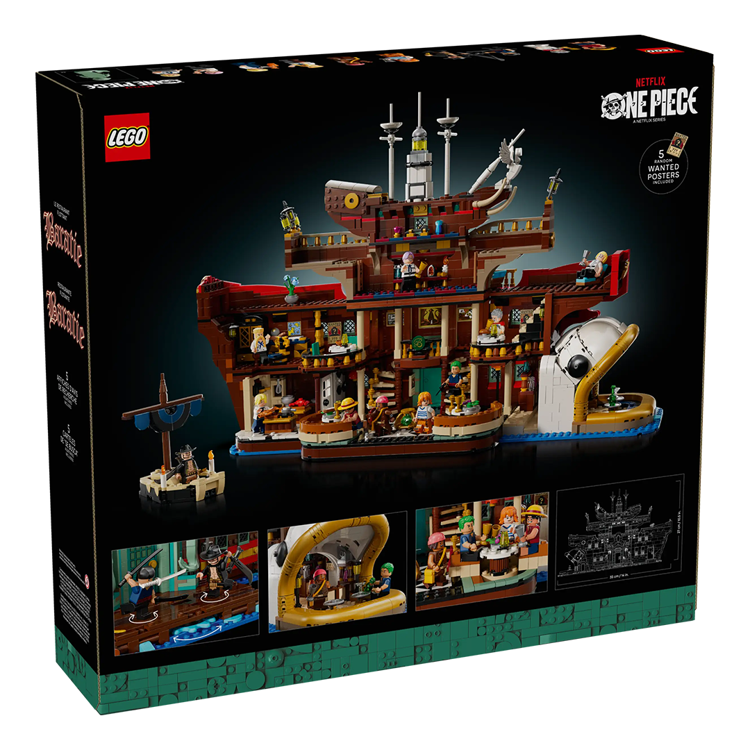 Lego One Piece Baratie il Ristorante Galleggiante