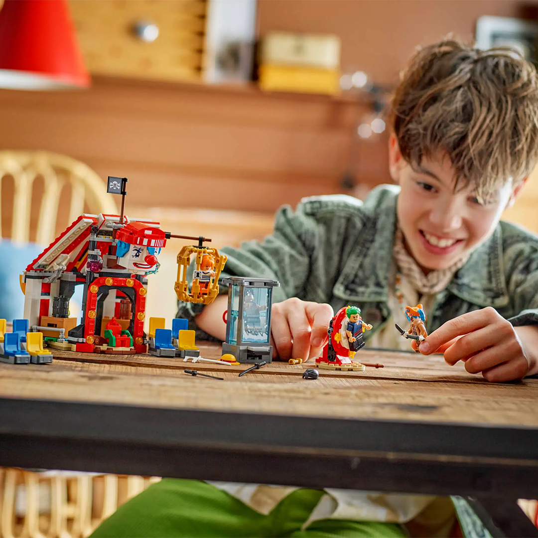 Lego One Piece La Tenda Del Circo Di Baggy Il Clown