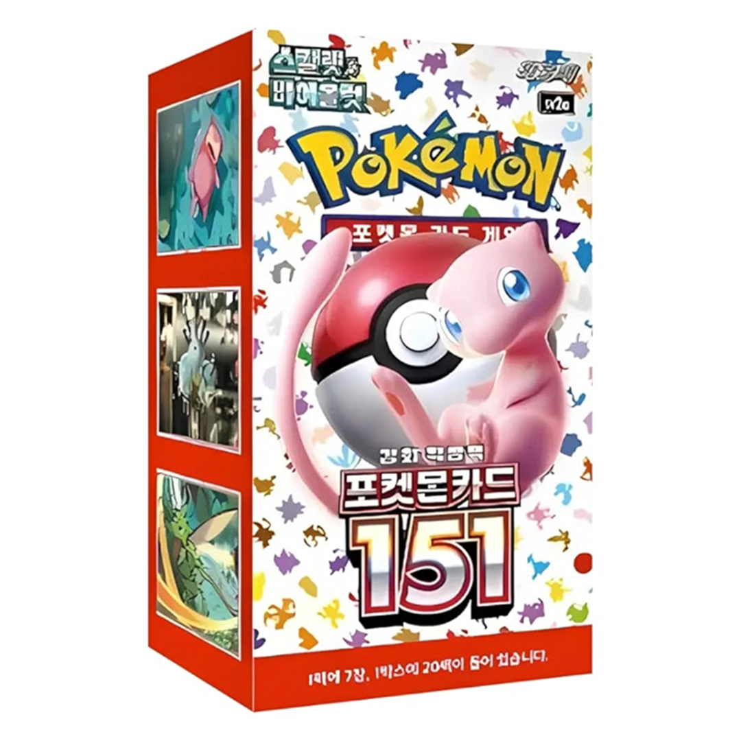 Display Pokemon 151 20 Bustine (KR)