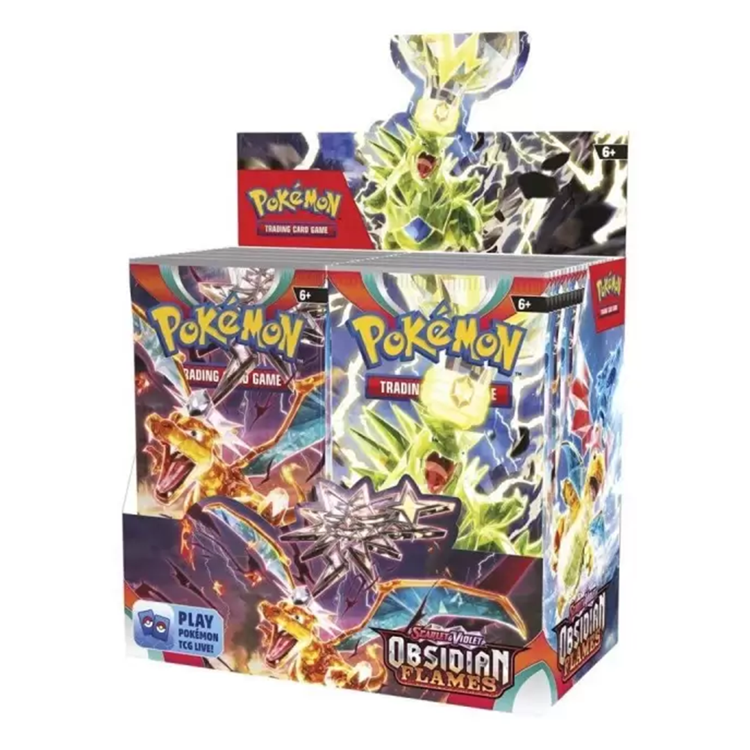 Scarlatto e Violetto Ossidiana Infuocata Display 36 Buste (IT)