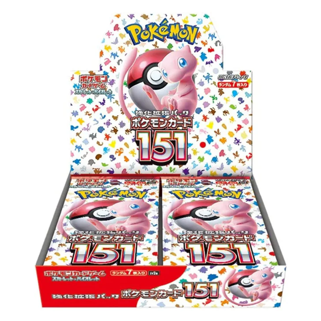 Display Pokemon 151 20 Bustine (JP)