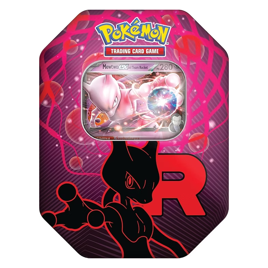 Tin Team Rocket: Mewtwo-ex Del Team Rocket (IT)