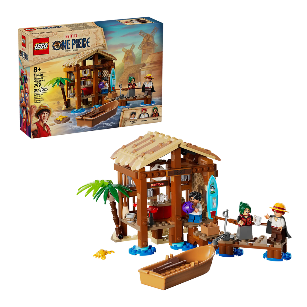 Lego One Piece La Capanna Del Villaggio Foosha