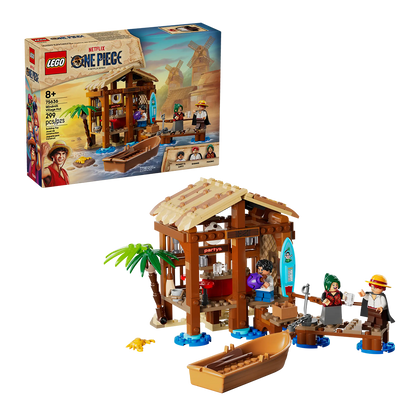 Lego One Piece La Capanna Del Villaggio Foosha