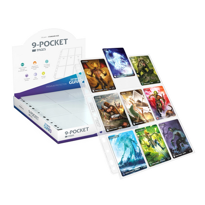 Ultimate Guard 9 Pocket Pages (100 pz)