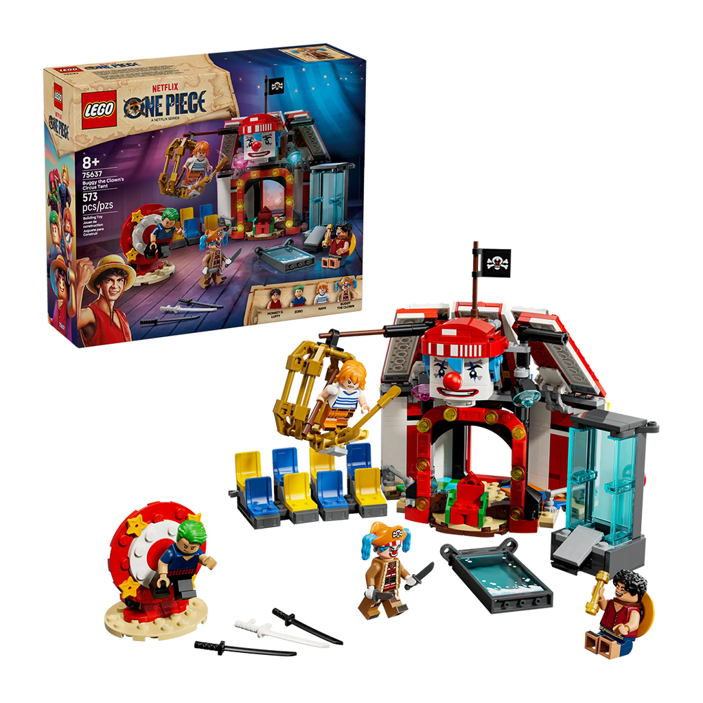 Lego One Piece La Tenda Del Circo Di Baggy Il Clown