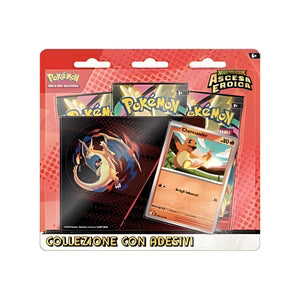 Collezione Ascesa Eroica con Adesivo Mega Charizard Y (IT)