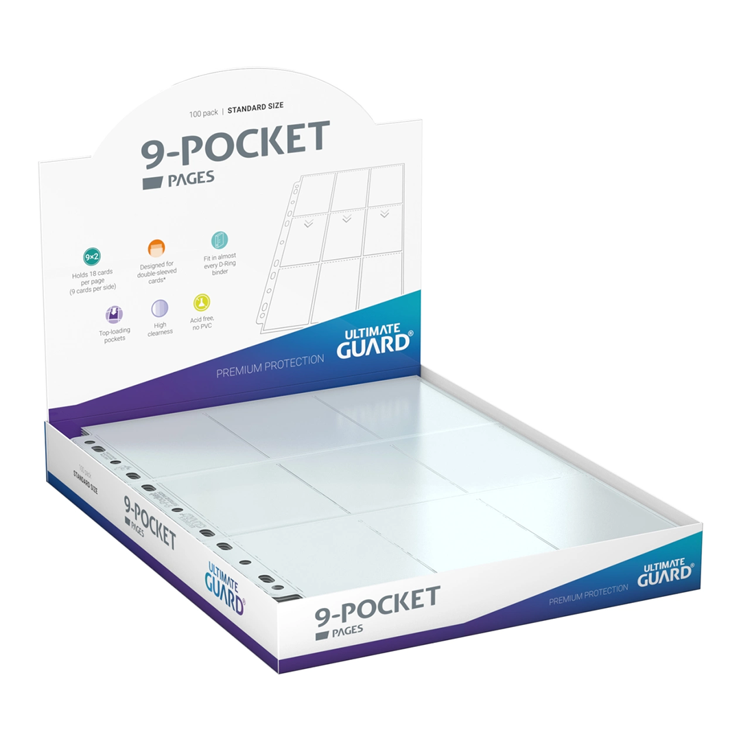 Ultimate Guard 9 Pocket Pages (100 pz)