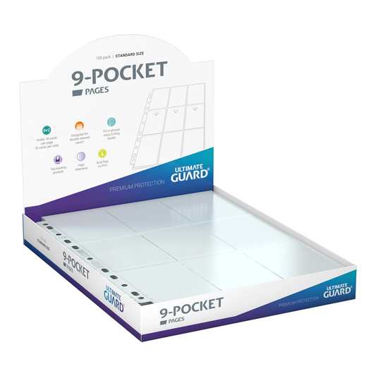 Ultimate Guard 9 Pocket Pages (100 pz)