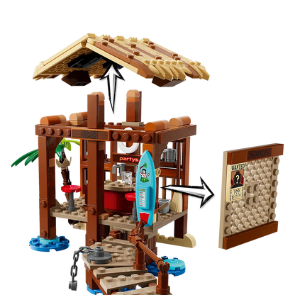 Lego One Piece La Capanna Del Villaggio Foosha
