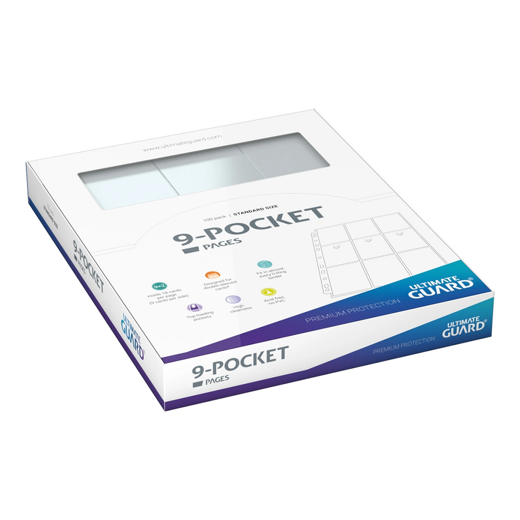 Ultimate Guard 9 Pocket Pages (100 pz)