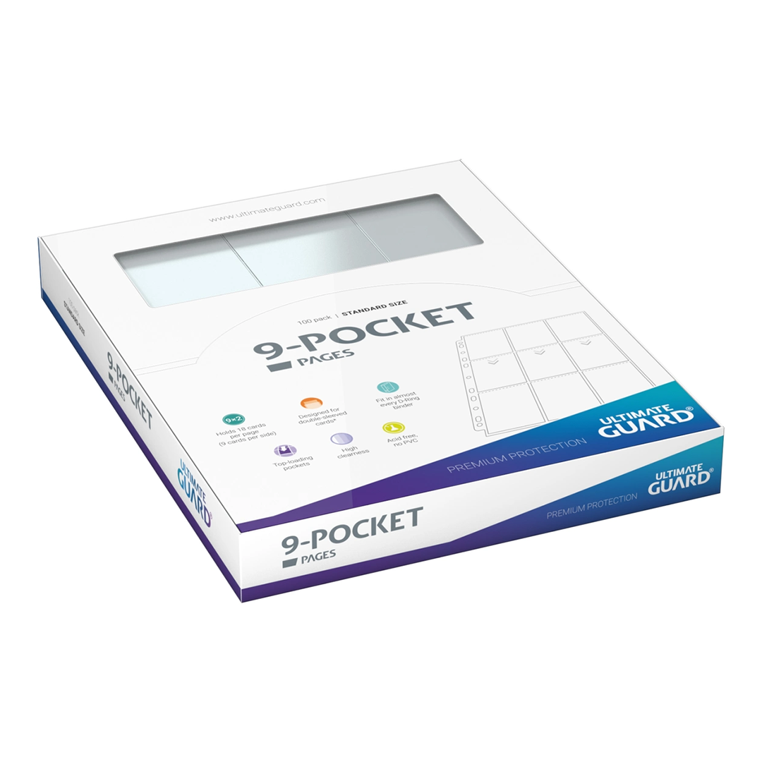 Ultimate Guard 9 Pocket Pages (100 pz)