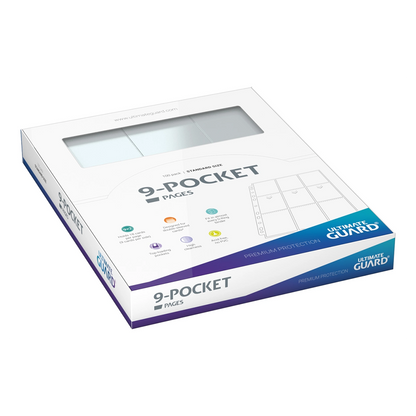 Ultimate Guard 9 Pocket Pages (100 pz)