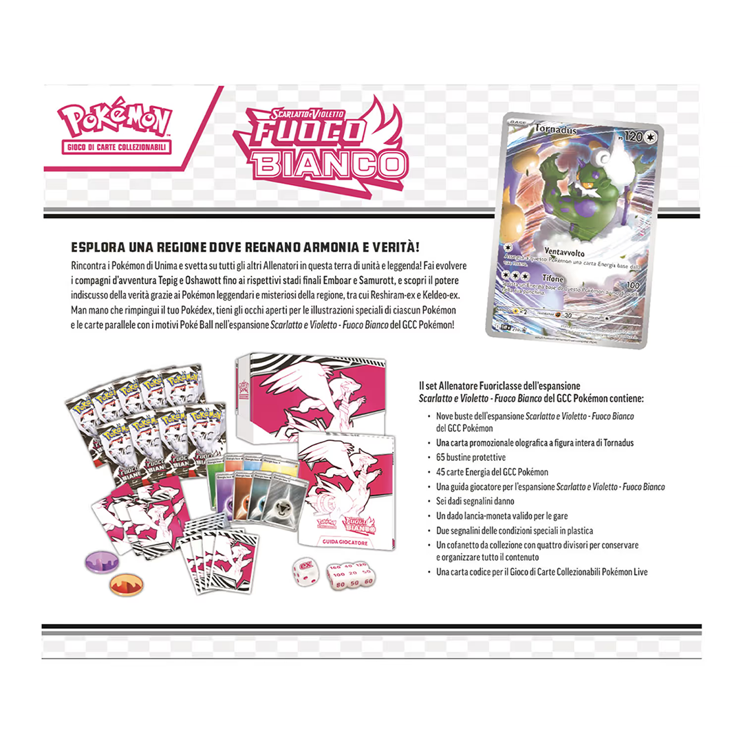Set Allenatore Fuoriclasse Scarlatto e Violetto Fuoco Bianco (IT)
