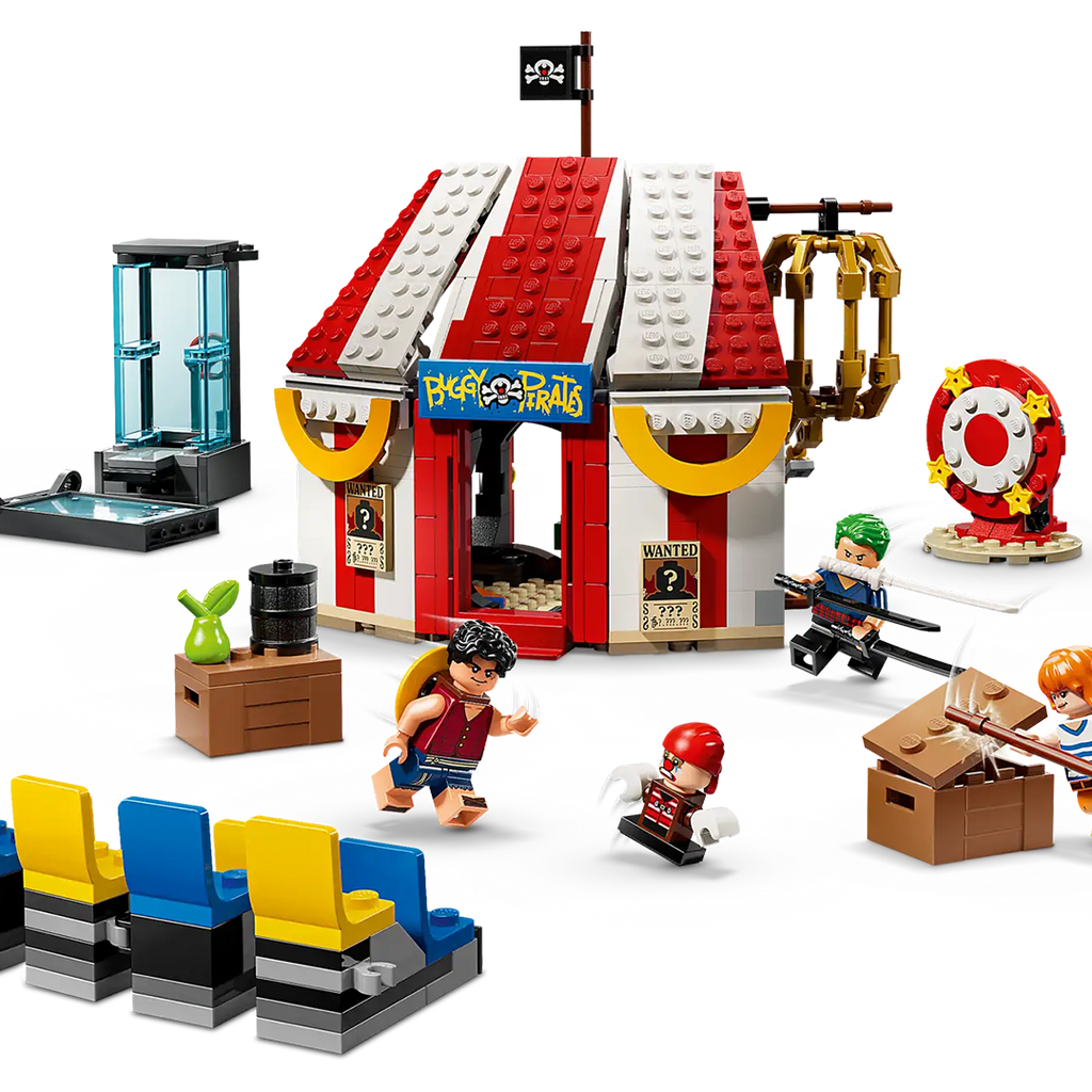 Lego One Piece La Tenda Del Circo Di Baggy Il Clown