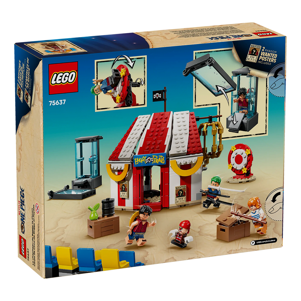 Lego One Piece La Tenda Del Circo Di Baggy Il Clown