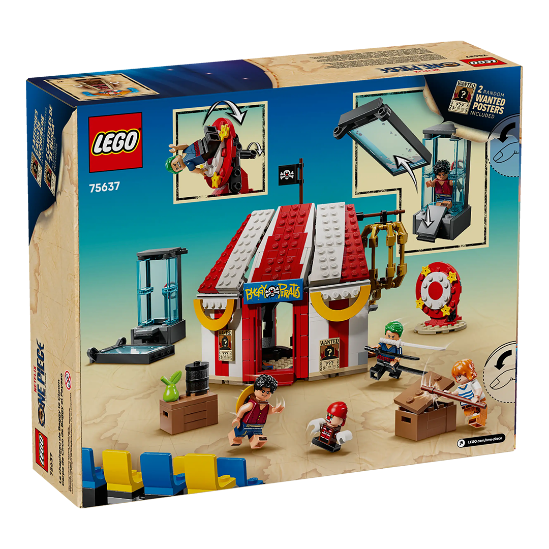 Lego One Piece La Tenda Del Circo Di Baggy Il Clown