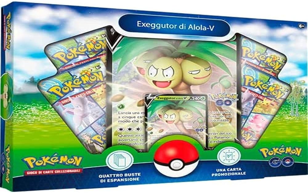 Collezione Pokemon GO Exeggutor di Alola-V (IT)