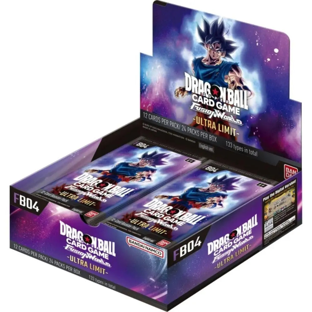Dragon Ball FB09+FB04 Display 24 Buste (ENG) American Stark