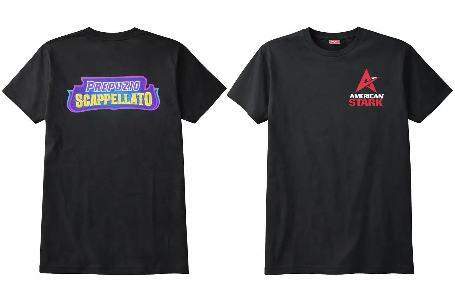 T-shirt Prep*zio Scapp*llato American Stark