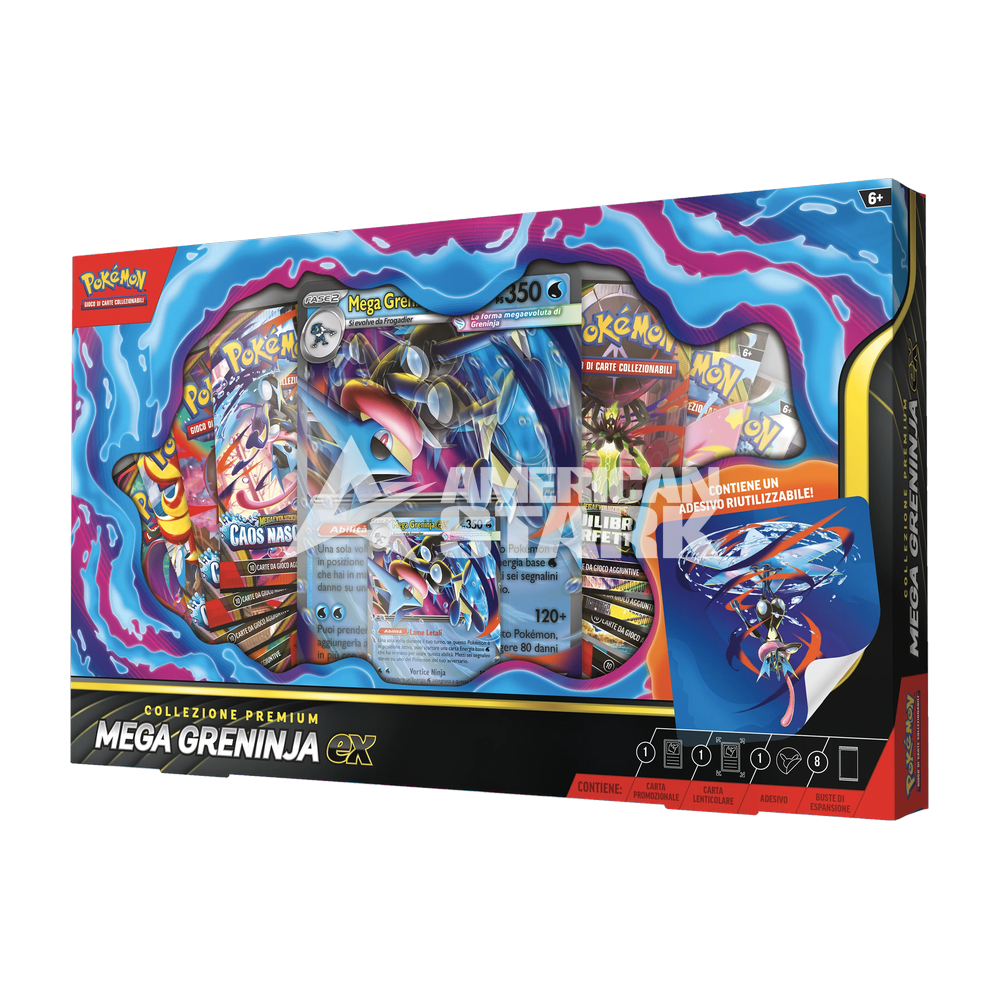 Collezione Premium Pokémon Mega Greninja-ex (IT)