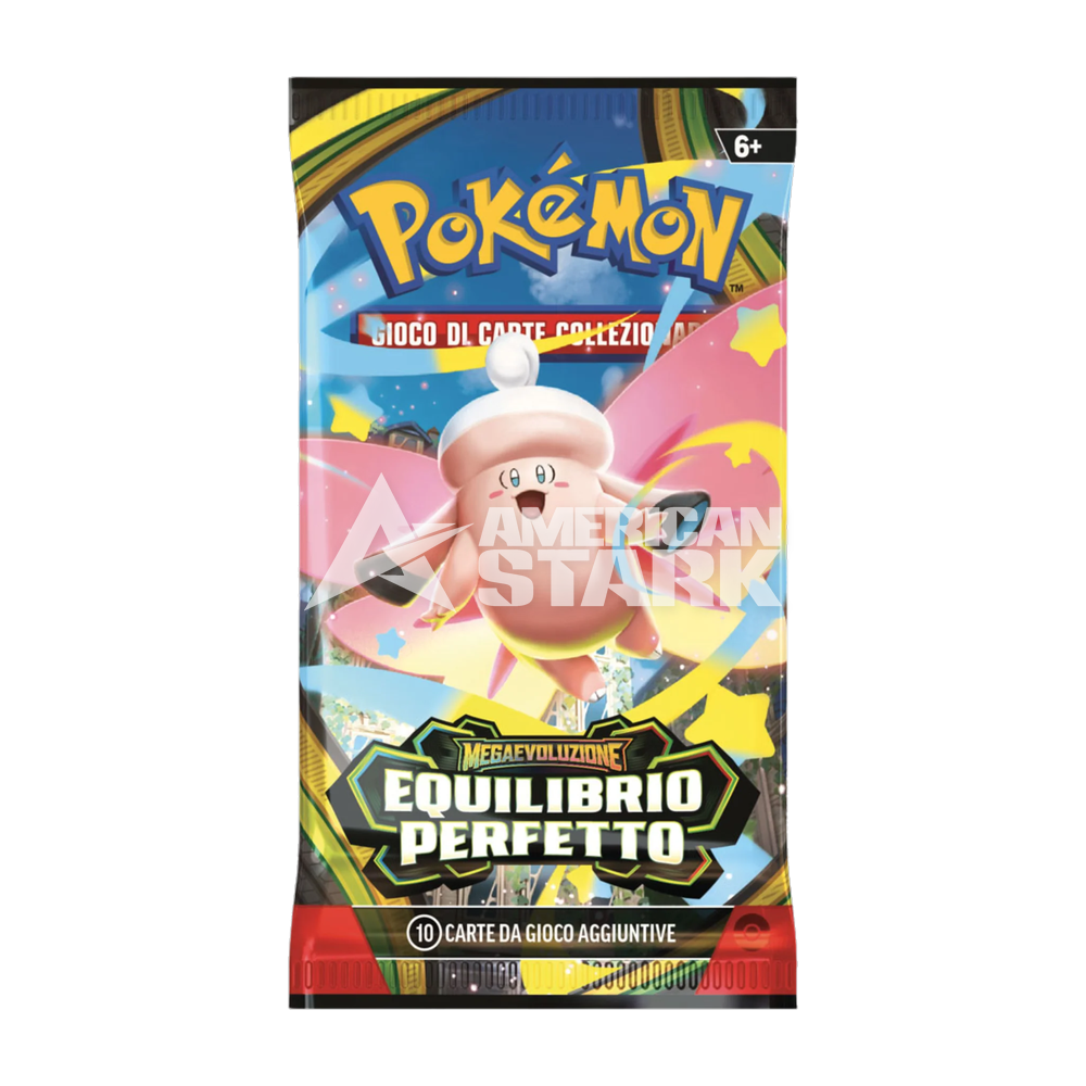 Busta Pokémon Megaevoluzione Equilibrio Perfetto – 10 Carte (IT)