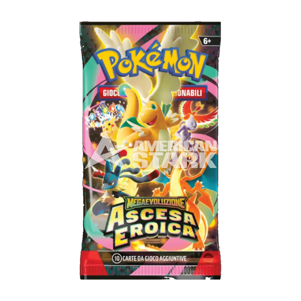 Busta Pokémon Megaevoluzione Ascesa Eroica (IT)
