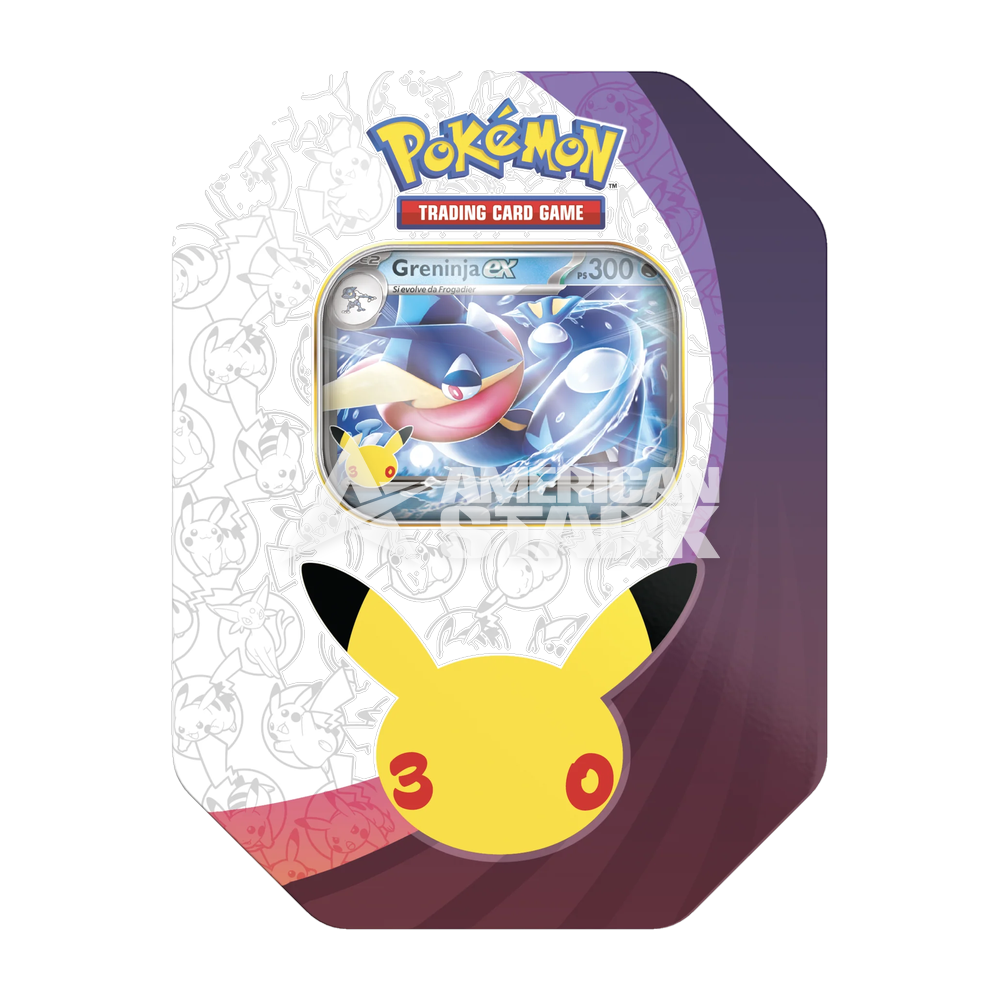 Tin Pokémon 30° Anniversario – 4 Buste (IT)