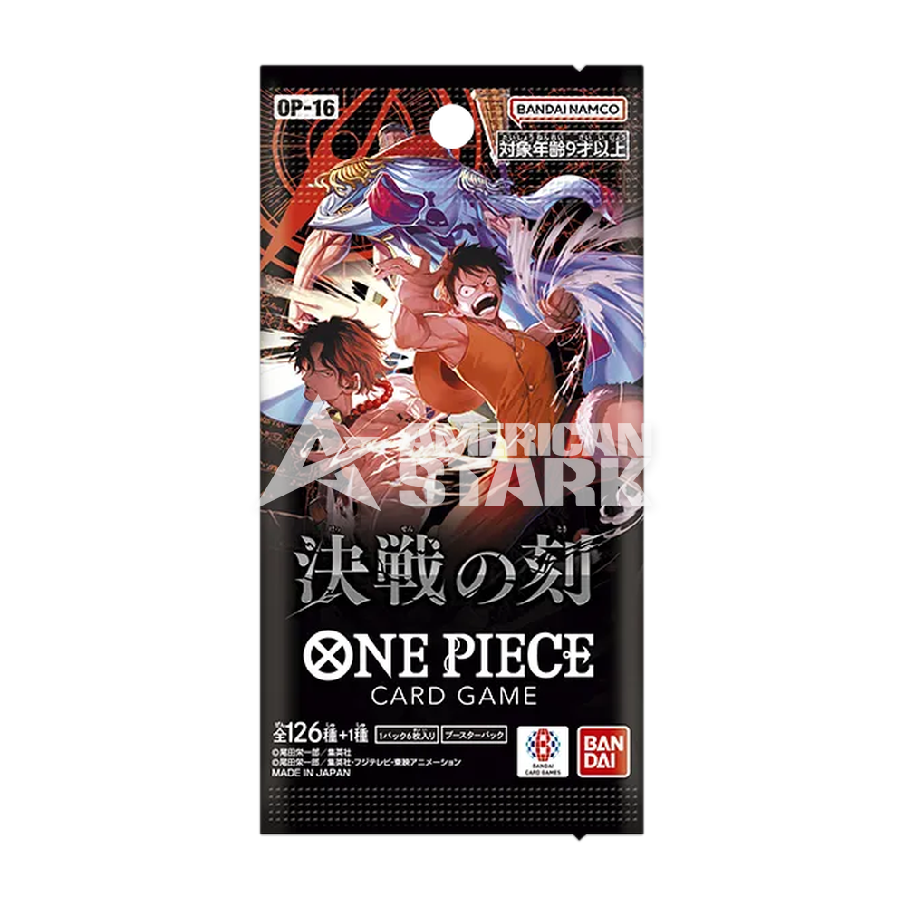 Busta One Piece OP-16 The Time of Battle – 6 Carte (JP)