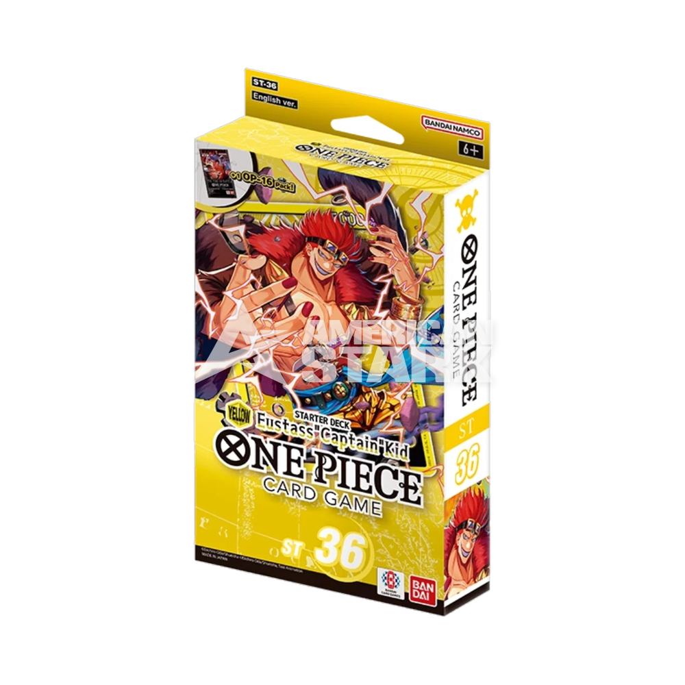 Starter Deck One Piece ST-36 YELLOW Eustass "Captain" Kid (EN)