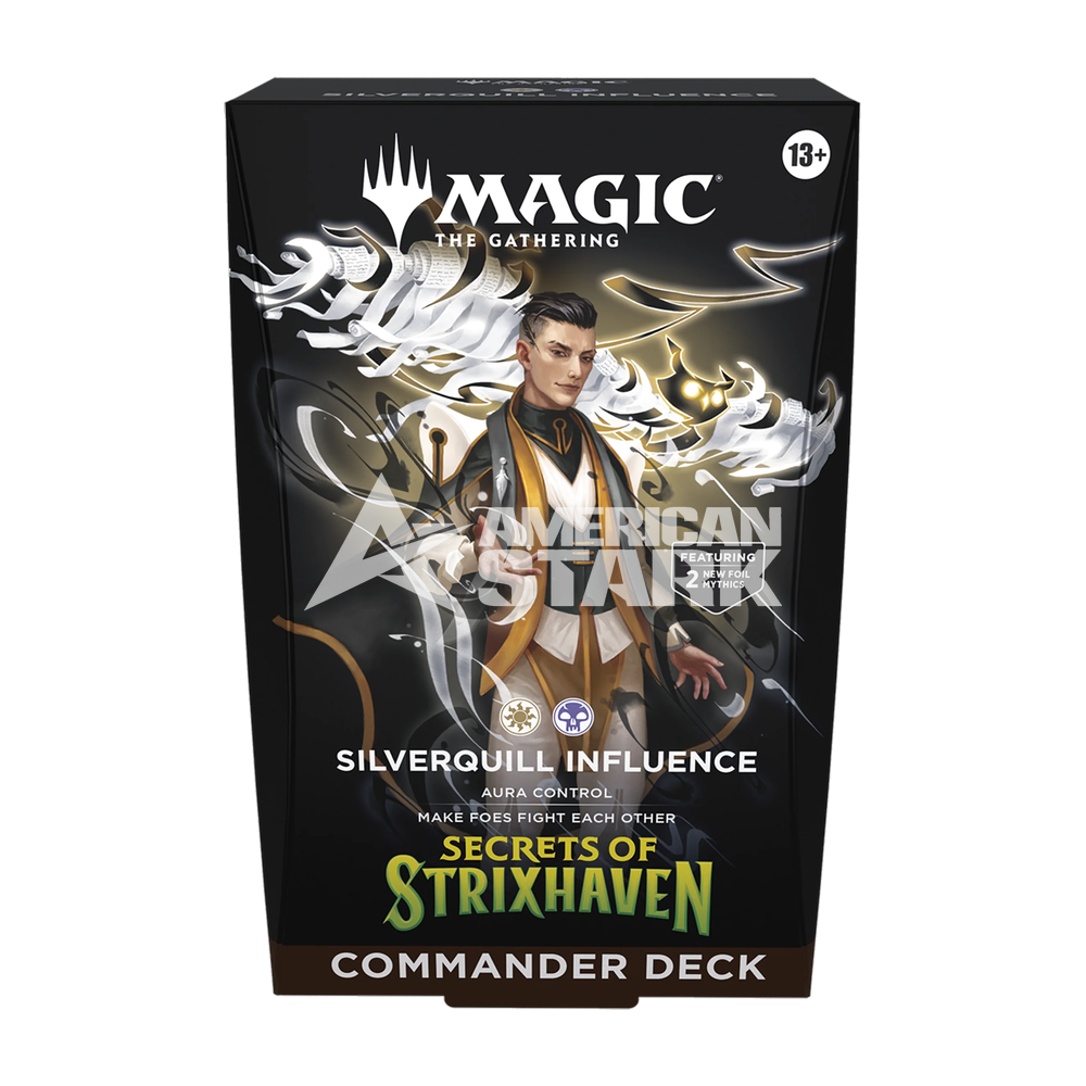 Commander Deck Magic Secrets of Strixhaven – Silverquill Influence (EN)