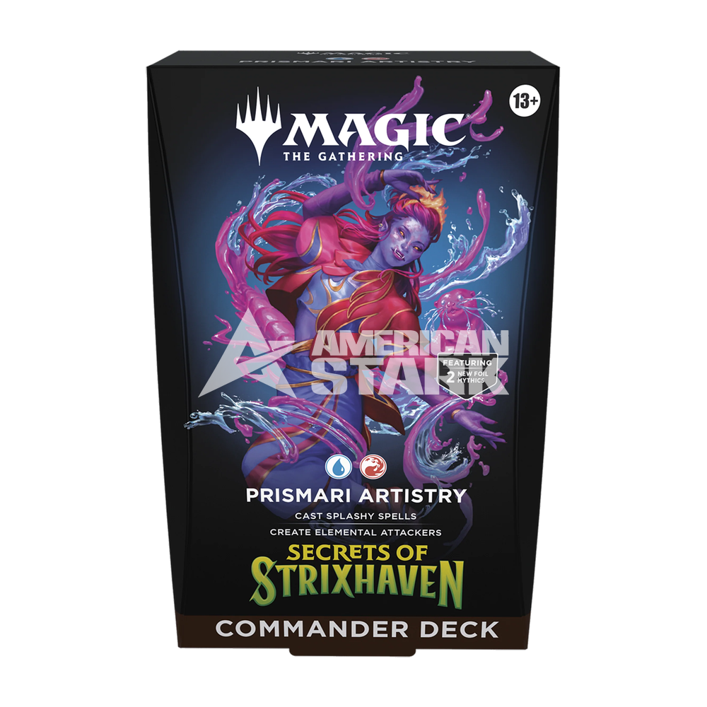 Commander Deck Magic Secrets of Strixhaven – Prismari Artistry (EN)