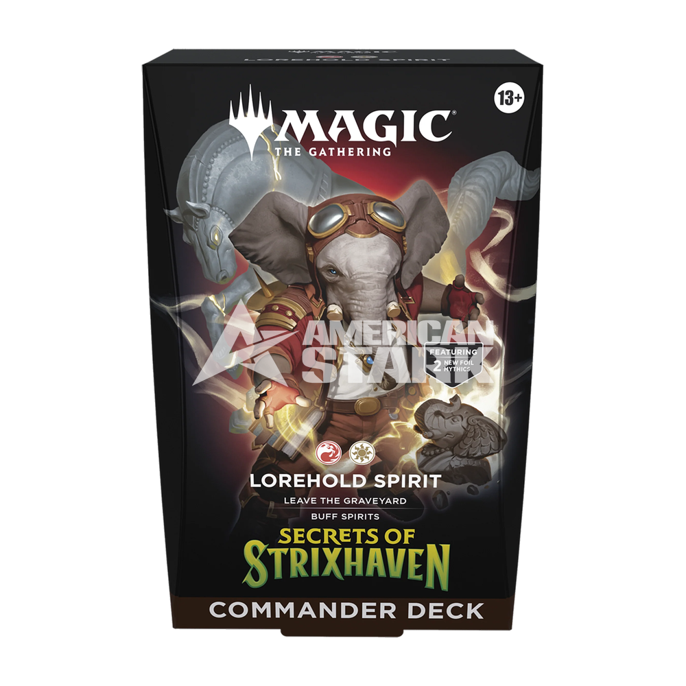 Commander Deck Magic Secrets of Strixhaven – Lorehold Spirit (EN)