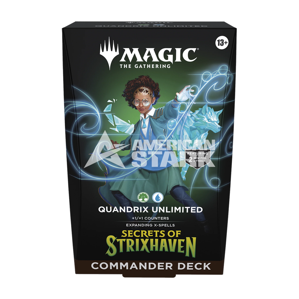 Commander Deck Magic Secrets of Strixhaven – Quandrix Unlimited (EN)