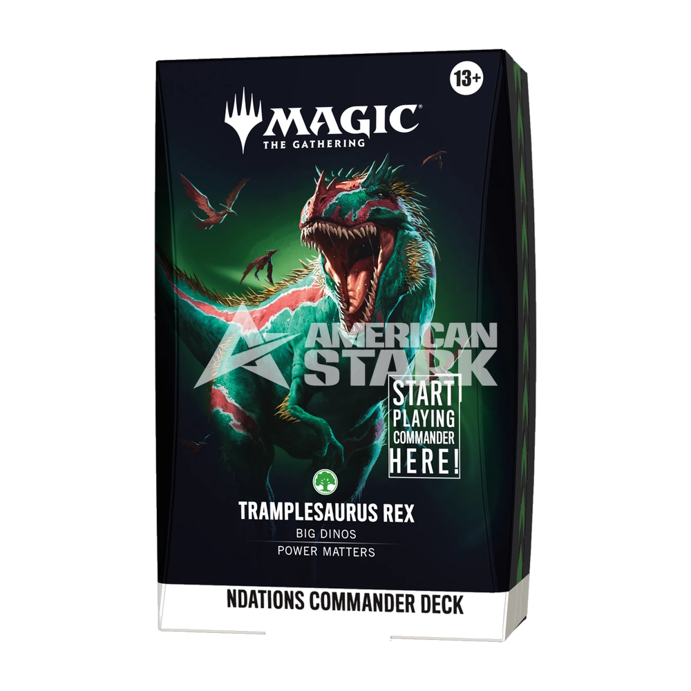Commander Deck Magic Foundations – Tramplesaurus Rex (EN)
