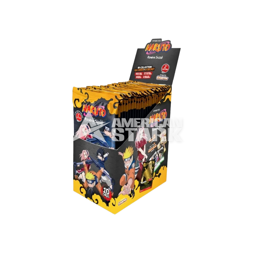 Display Naruto Mythos Konoha Shidō 2ª Edizione – 24 Buste (EN)