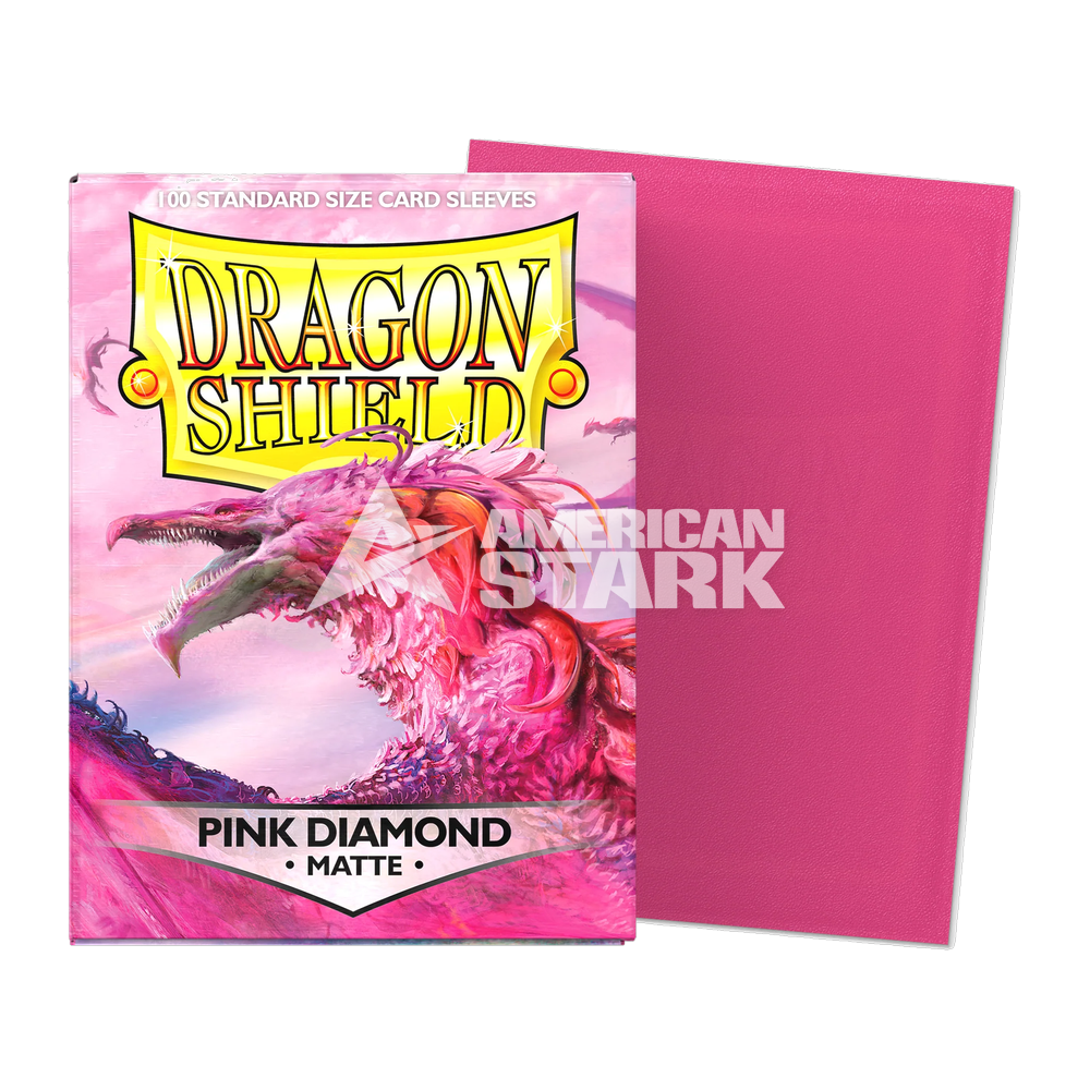 Dragon Shield Matte Pink Diamond – 100 Bustine Standard