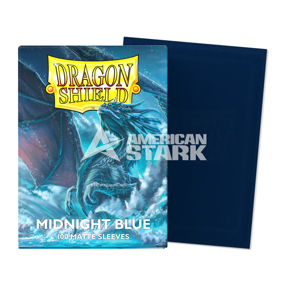 Dragon Shield Matte Midnight Blue – 100 Bustine Standard