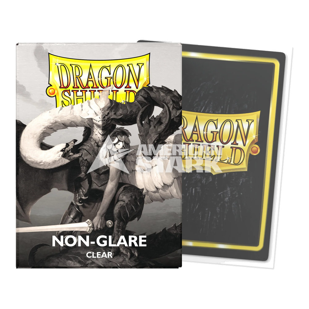 Dragon Shield Matte Non-Glare Clear – 100 Bustine Standard