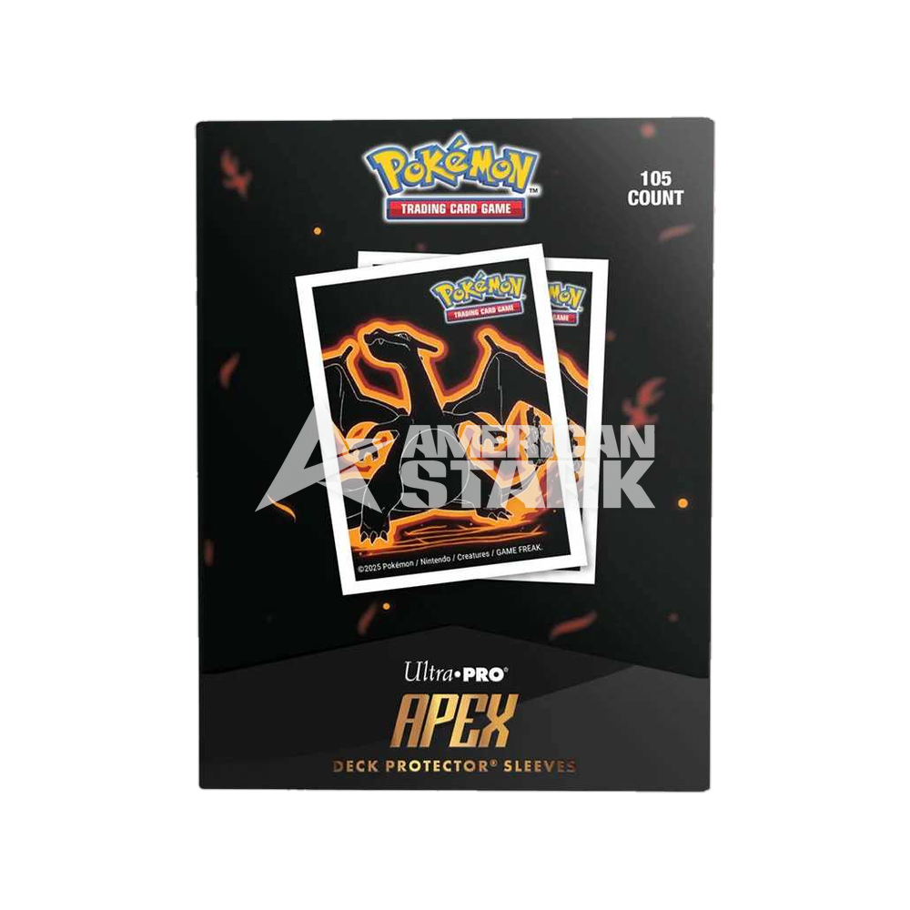 Bustine Ultra PRO APEX Pokémon Neon Kanto Charizard – 105 Bustine Standard
