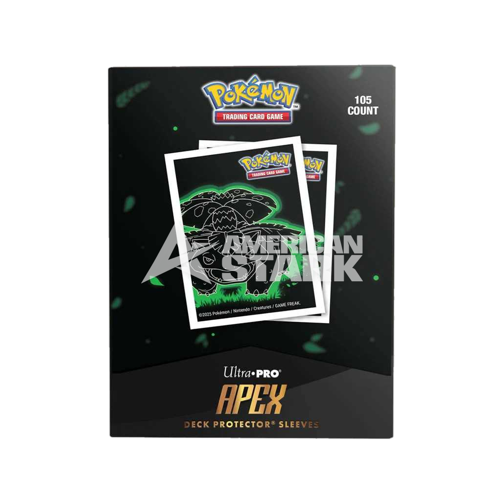 Bustine Ultra PRO APEX Pokémon Neon Kanto Venusaur – 105 Bustine Standard