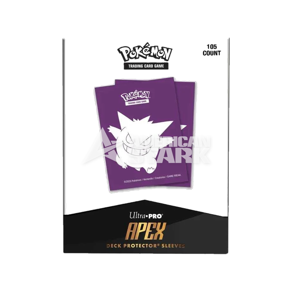 Bustine Ultra PRO APEX Pokémon Elite Series Gengar – 105 Bustine Standard