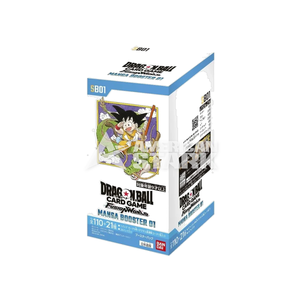 Display Dragon Ball Super Fusion World Manga Booster 01 SB01 – 24 Buste (JP)