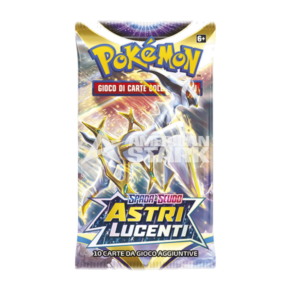 Busta Pokémon Spada e Scudo Astri Lucenti – 10 Carte (IT)